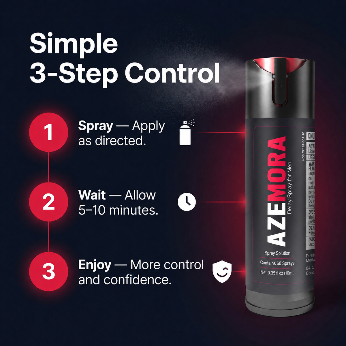 AZEMORA Delay Spray — product image 3